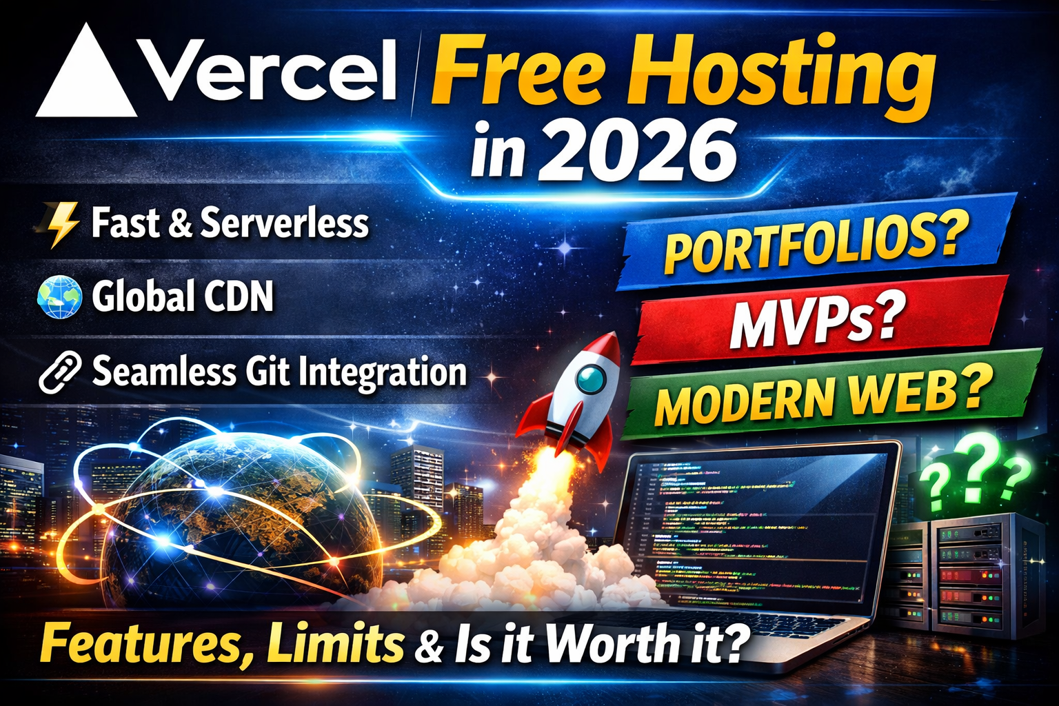 Vercel Free Hosting Guide 2026: Features, Limits & Is It Worth It?
